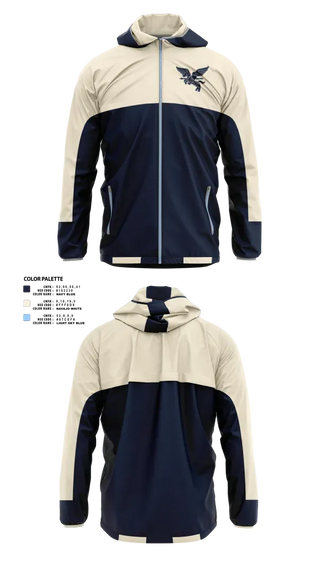 Windbreaker, Ansonia Chargers, Track & Field, Teamtime, Team time, sublimation, custom sports apparel, team uniforms, spirit wear, spiritwear, sports uniforms, custom shirts, team store, custom team store, fundraiser sports, apparel fundraiser