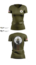 D-Day Ohio, Inc Women's Short Sleeve V-neck Shirt - 4
