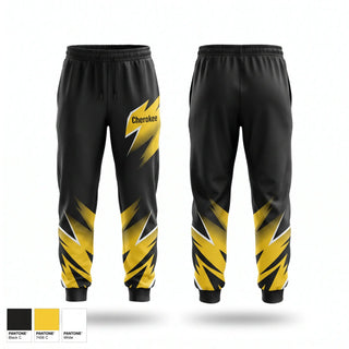 Sweatpants, Cherokee, Cross Country, Teamtime, Team time, sublimation, custom sports apparel, team uniforms, spirit wear, spiritwear, sports uniforms, custom shirts, team store, custom team store, fundraiser sports, apparel fundraiser