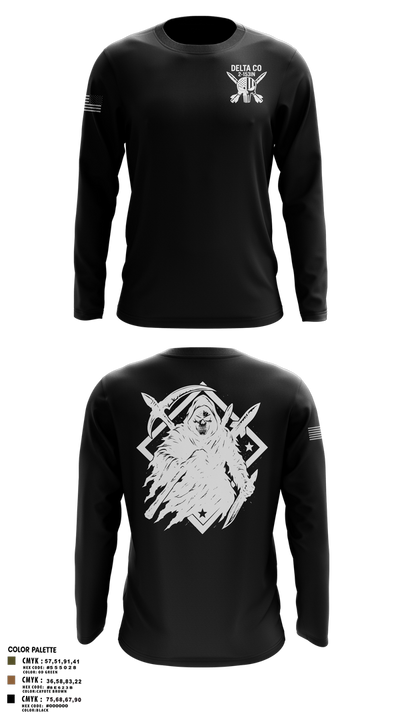 D CO 2-153 Long Sleeve Performance Shirt 3
