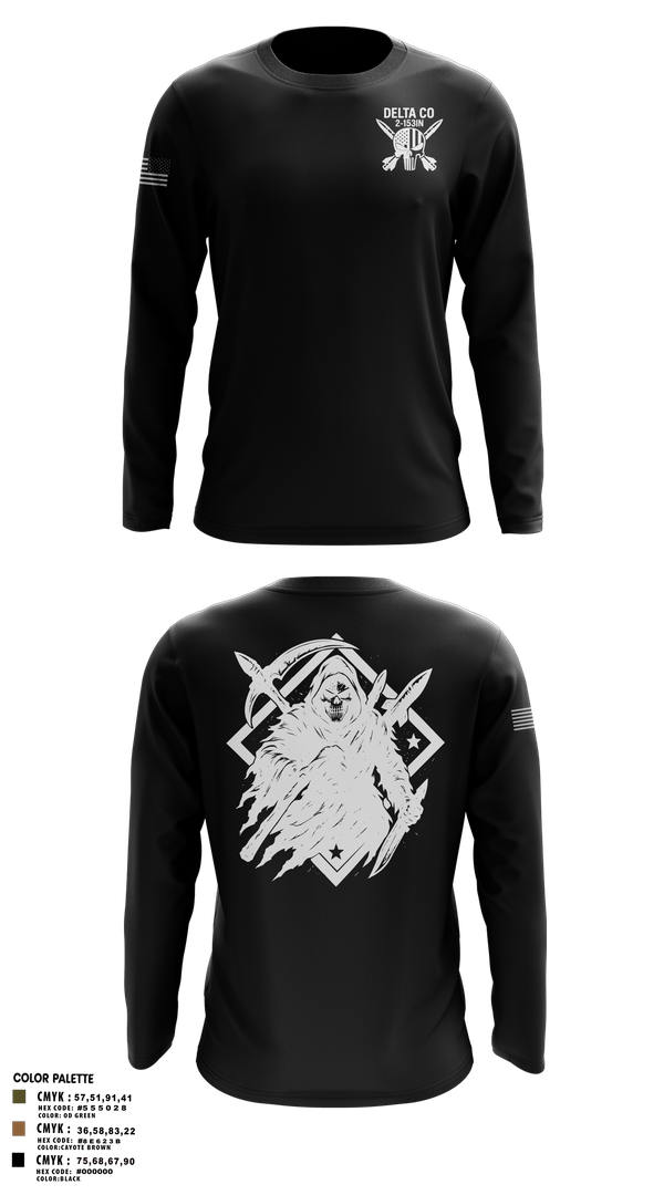 Long Sleeve Performance Shirt, , National Guard, Teamtime, Team time, sublimation, custom sports apparel, team uniforms, spirit wear, spiritwear, sports uniforms, custom shirts, team store, custom team store, fundraiser sports, apparel fundraiser