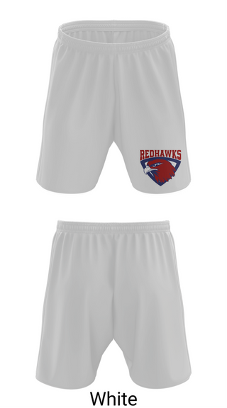 Athletic Shorts With Pockets, Touchet Redhawks Basketball, Men's Basketball, Teamtime, Team time, sublimation, custom sports apparel, team uniforms, spirit wear, spiritwear, sports uniforms, custom shirts, team store, custom team store, fundraiser sports, apparel fundraiser