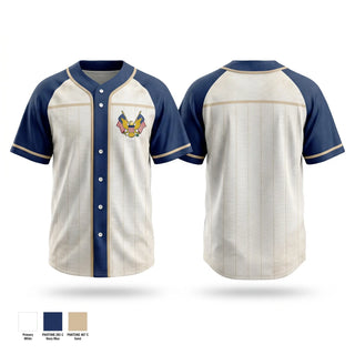 Full Button Baseball Jersey, Franklin Park Police, Baseball, Teamtime, Team time, sublimation, custom sports apparel, team uniforms, spirit wear, spiritwear, sports uniforms, custom shirts, team store, custom team store, fundraiser sports, apparel fundraiser