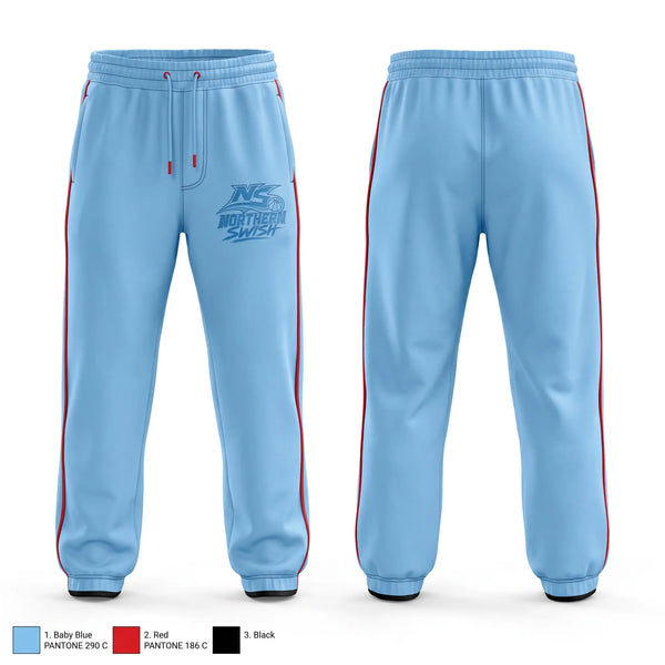 Sweatpants, NORTHERN SWISH, Men's Basketball, Teamtime, Team time, sublimation, custom sports apparel, team uniforms, spirit wear, spiritwear, sports uniforms, custom shirts, team store, custom team store, fundraiser sports, apparel fundraiser