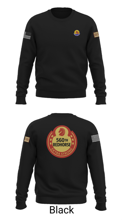 560th Redhorse Unit 43549441 Crew Neck Sweatshirt - 25