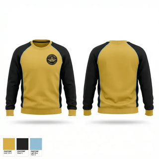 Crew Neck Sweatshirt, Golden Girls, Women's Soccer, Teamtime, Team time, sublimation, custom sports apparel, team uniforms, spirit wear, spiritwear, sports uniforms, custom shirts, team store, custom team store, fundraiser sports, apparel fundraiser