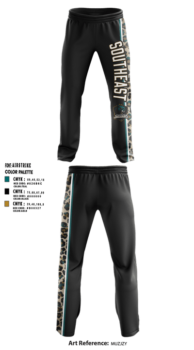 southeast Jaguars 26594681 Sweatpants - 11