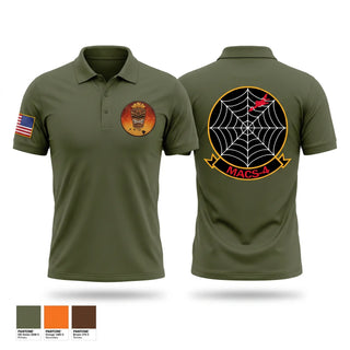 Short Sleeve Performance Polo, Air Traffic Control Company M, Marines, Teamtime, Team time, sublimation, custom sports apparel, team uniforms, spirit wear, spiritwear, sports uniforms, custom shirts, team store, custom team store, fundraiser sports, apparel fundraiser