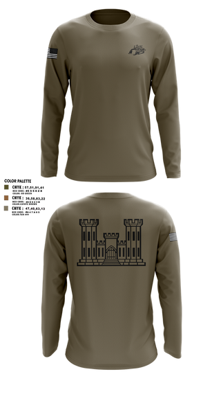 Long Sleeve Performance Shirt, TCC, National Guard, Teamtime, Team time, sublimation, custom sports apparel, team uniforms, spirit wear, spiritwear, sports uniforms, custom shirts, team store, custom team store, fundraiser sports, apparel fundraiser