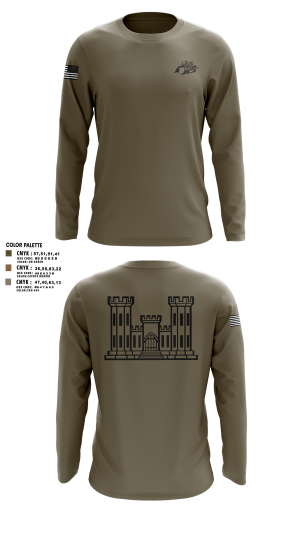 Long Sleeve Performance Shirt, TCC, National Guard, Teamtime, Team time, sublimation, custom sports apparel, team uniforms, spirit wear, spiritwear, sports uniforms, custom shirts, team store, custom team store, fundraiser sports, apparel fundraiser