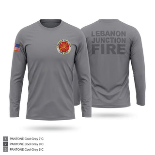 Long Sleeve Performance Shirt, Lebanon Junction Fire Dept, Fire Department, Teamtime, Team time, sublimation, custom sports apparel, team uniforms, spirit wear, spiritwear, sports uniforms, custom shirts, team store, custom team store, fundraiser sports, apparel fundraiser
