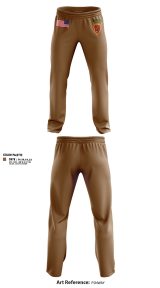 Sweatpants, H2F, 2nd Mobile Brigade, 25th Infantry Division, Army, Teamtime, Team time, sublimation, custom sports apparel, team uniforms, spirit wear, spiritwear, sports uniforms, custom shirts, team store, custom team store, fundraiser sports, apparel fundraiser