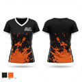 Gallup Bengals 53005428 Women's Short Sleeve V-neck Shirt - 1
