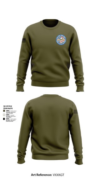 Crew Neck Sweatshirt, USMS NY/NJ RFTF, Police, Teamtime, Team time, sublimation, custom sports apparel, team uniforms, spirit wear, spiritwear, sports uniforms, custom shirts, team store, custom team store, fundraiser sports, apparel fundraiser