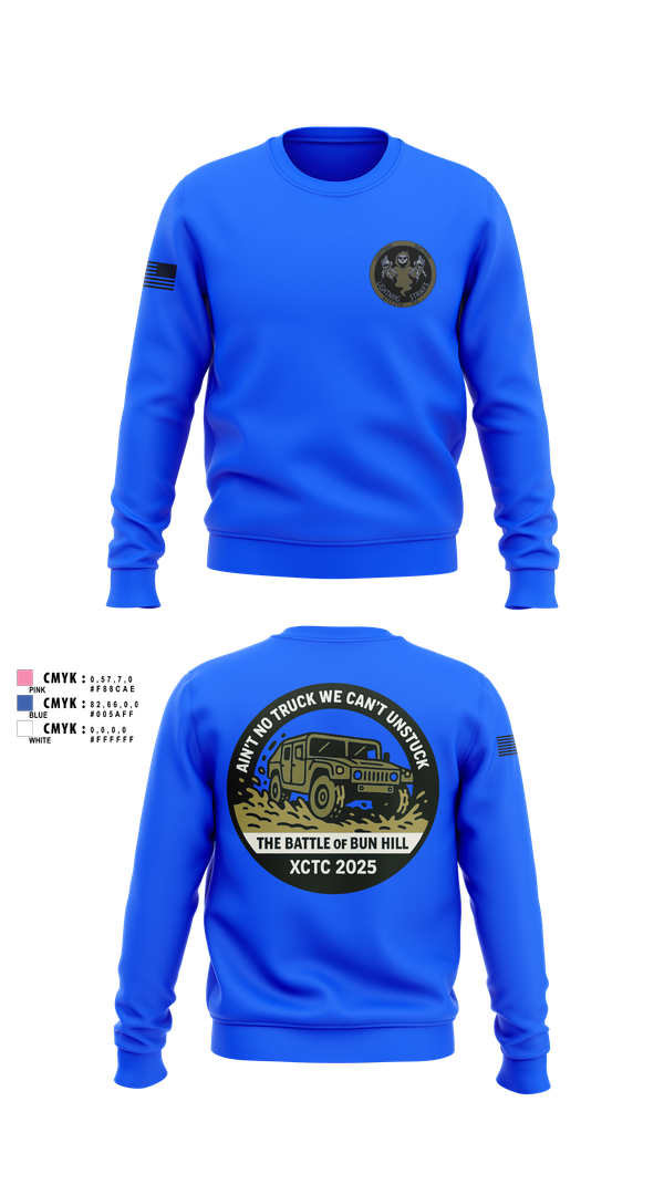 Crew Neck Sweatshirt, A 1/111 Field Artillery, , Teamtime, Team time, sublimation, custom sports apparel, team uniforms, spirit wear, spiritwear, sports uniforms, custom shirts, team store, custom team store, fundraiser sports, apparel fundraiser