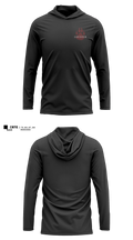Leicester High School Basketball 1950445 Long Sleeve Performance Shirt with hood - 3
