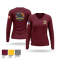 Charlie conquerors 23667972 Women's Long Sleeve V-neck Shirt - 1