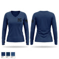 IAFF 2758 Women's Long Sleeve V-neck Shirt - 1