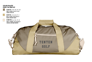Duffle Bag, TentenTenten, Golf, Teamtime, Team time, sublimation, custom sports apparel, team uniforms, spirit wear, spiritwear, sports uniforms, custom shirts, team store, custom team store, fundraiser sports, apparel fundraiser