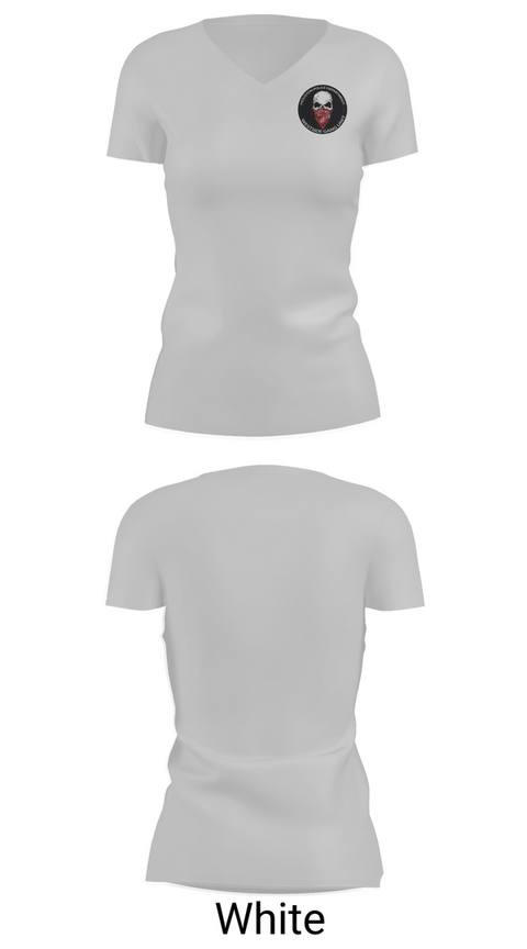 Womens Short Sleeve Vneck Shirt, Westside Divisional Gang Unit, Police, Teamtime, Team time, sublimation, custom sports apparel, team uniforms, spirit wear, spiritwear, sports uniforms, custom shirts, team store, custom team store, fundraiser sports, apparel fundraiser