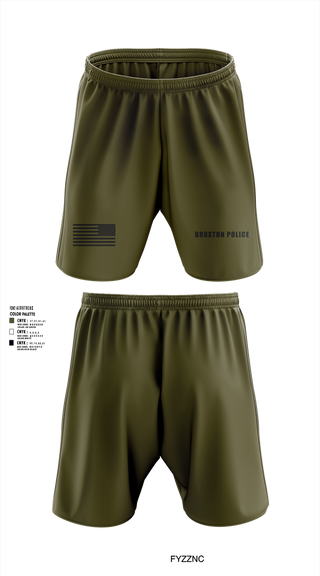 Athletic Shorts With Pockets, Broxton police, , Teamtime, Team time, sublimation, custom sports apparel, team uniforms, spirit wear, spiritwear, sports uniforms, custom shirts, team store, custom team store, fundraiser sports, apparel fundraiser