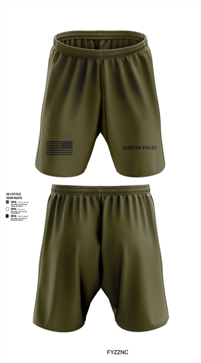 Broxton police 36855501 Athletic Shorts With Pockets - 2