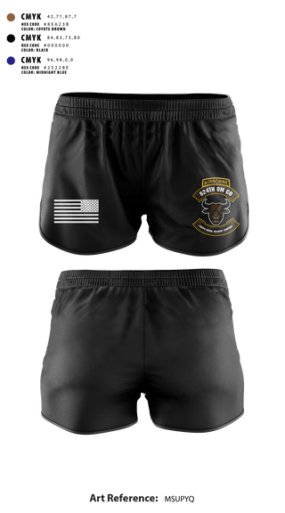 Ranger Panties, 824th QM CO (CADC-A), Army, Teamtime, Team time, sublimation, custom sports apparel, team uniforms, spirit wear, spiritwear, sports uniforms, custom shirts, team store, custom team store, fundraiser sports, apparel fundraiser