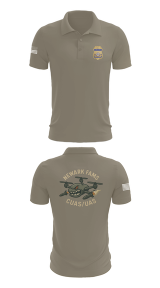 Short Sleeve Performance Polo, Newark FAMS, , Teamtime, Team time, sublimation, custom sports apparel, team uniforms, spirit wear, spiritwear, sports uniforms, custom shirts, team store, custom team store, fundraiser sports, apparel fundraiser