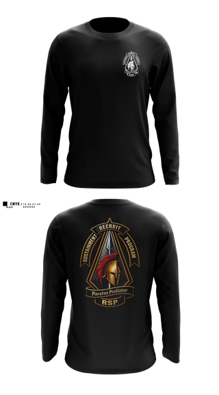 Long Sleeve Performance Shirt, DET 3, INARNG R&R BN, National Guard, Teamtime, Team time, sublimation, custom sports apparel, team uniforms, spirit wear, spiritwear, sports uniforms, custom shirts, team store, custom team store, fundraiser sports, apparel fundraiser