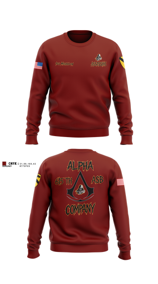 Crew Neck Sweatshirt, , Army, Teamtime, Team time, sublimation, custom sports apparel, team uniforms, spirit wear, spiritwear, sports uniforms, custom shirts, team store, custom team store, fundraiser sports, apparel fundraiser