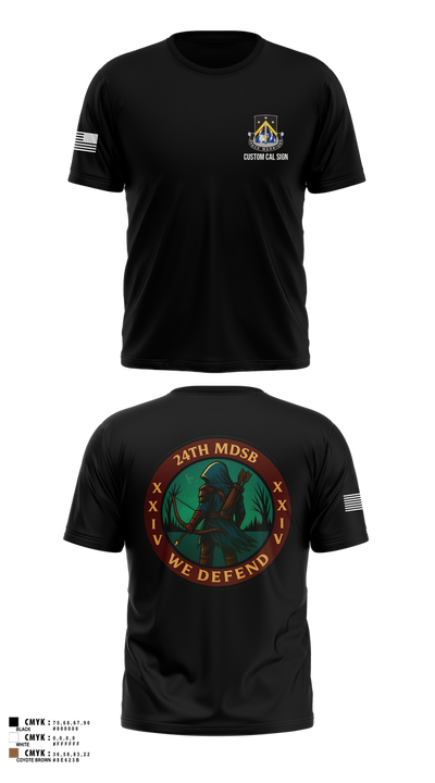 24th MDSB 11455369 Short Sleeve Performance Shirt - 3