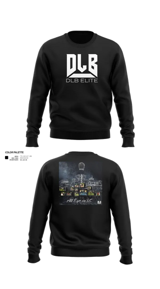 Crew Neck Sweatshirt, DLB Elite, , Teamtime, Team time, sublimation, custom sports apparel, team uniforms, spirit wear, spiritwear, sports uniforms, custom shirts, team store, custom team store, fundraiser sports, apparel fundraiser