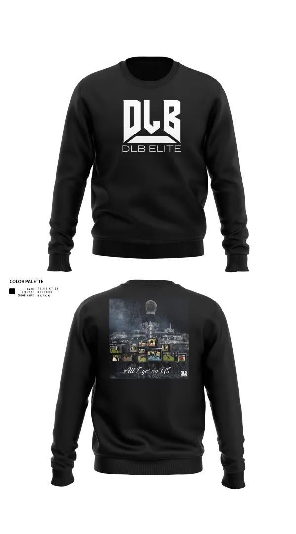 Crew Neck Sweatshirt, DLB Elite, , Teamtime, Team time, sublimation, custom sports apparel, team uniforms, spirit wear, spiritwear, sports uniforms, custom shirts, team store, custom team store, fundraiser sports, apparel fundraiser