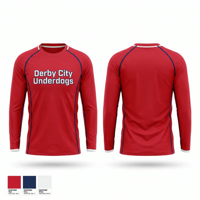 Derby City Underdogs Long Sleeve Performance Shirt - 1