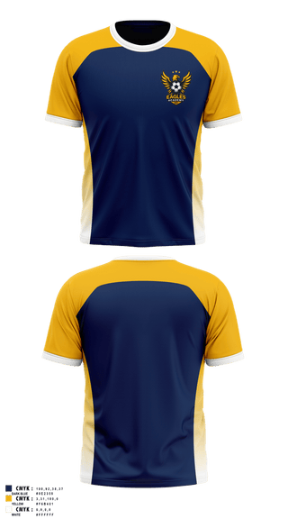Short Sleeve Performance Shirt, Eagles SC, Men's Soccer, Teamtime, Team time, sublimation, custom sports apparel, team uniforms, spirit wear, spiritwear, sports uniforms, custom shirts, team store, custom team store, fundraiser sports, apparel fundraiser
