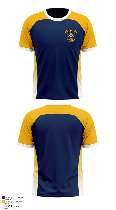 Short Sleeve Performance Shirt, Eagles SC, Men's Soccer, Teamtime, Team time, sublimation, custom sports apparel, team uniforms, spirit wear, spiritwear, sports uniforms, custom shirts, team store, custom team store, fundraiser sports, apparel fundraiser