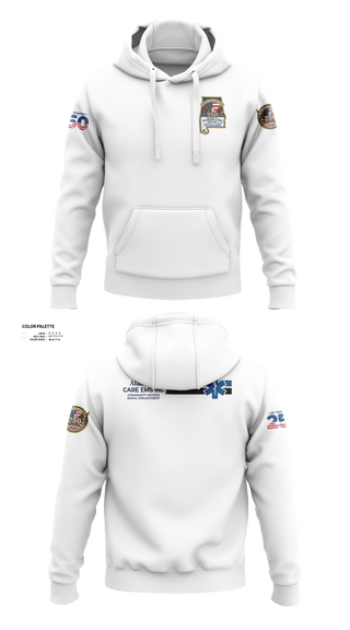 Hoodie, Alabama CARE EMS Inc., EMS/EMT, Teamtime, Team time, sublimation, custom sports apparel, team uniforms, spirit wear, spiritwear, sports uniforms, custom shirts, team store, custom team store, fundraiser sports, apparel fundraiser