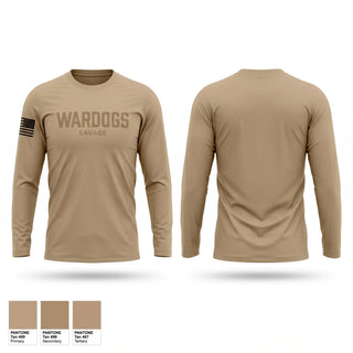 Long Sleeve Performance Shirt, WARDOGSWARDOGS, Army, Teamtime, Team time, sublimation, custom sports apparel, team uniforms, spirit wear, spiritwear, sports uniforms, custom shirts, team store, custom team store, fundraiser sports, apparel fundraiser