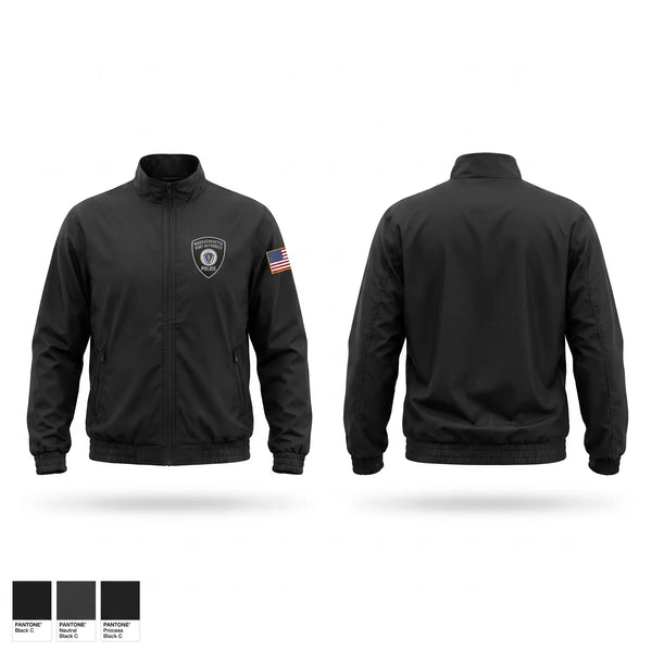 Windbreaker, Massachusetts Port Authority Police, Police, Teamtime, Team time, sublimation, custom sports apparel, team uniforms, spirit wear, spiritwear, sports uniforms, custom shirts, team store, custom team store, fundraiser sports, apparel fundraiser