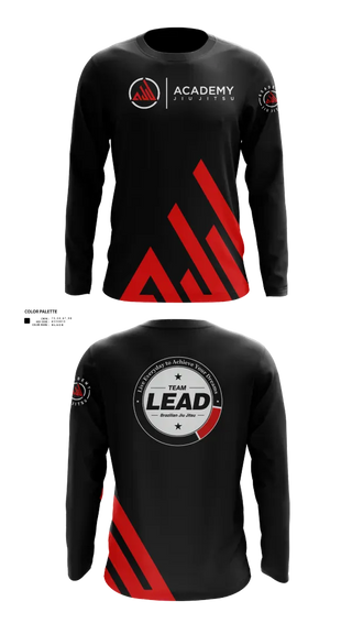 Long Sleeve Performance Shirt, Academy Jiu Jitsu, , Teamtime, Team time, sublimation, custom sports apparel, team uniforms, spirit wear, spiritwear, sports uniforms, custom shirts, team store, custom team store, fundraiser sports, apparel fundraiser