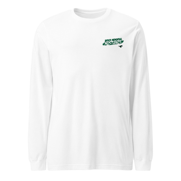 Brick Memorial Field Hockey 55819231 Unisex Long Sleeve Tee | Bella + Canvas 3501