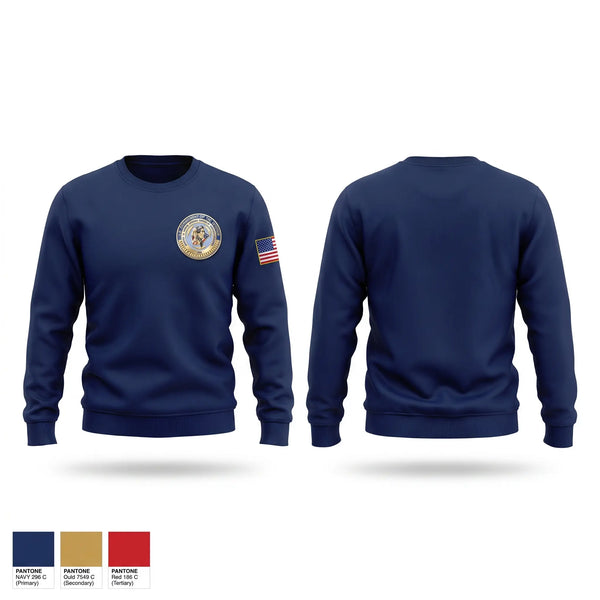 Crew Neck Sweatshirt, BUREAU OF INDIAN AFFAIRS, Police, Teamtime, Team time, sublimation, custom sports apparel, team uniforms, spirit wear, spiritwear, sports uniforms, custom shirts, team store, custom team store, fundraiser sports, apparel fundraiser