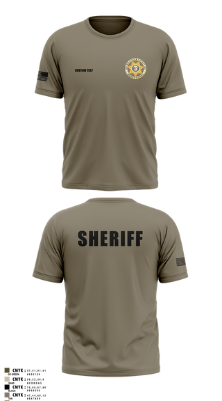 Short Sleeve Performance Shirt, Bollinger County Sheriff’s Office, Police, Teamtime, Team time, sublimation, custom sports apparel, team uniforms, spirit wear, spiritwear, sports uniforms, custom shirts, team store, custom team store, fundraiser sports, apparel fundraiser