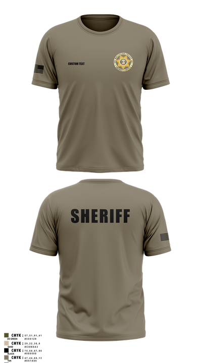 Bollinger County Sheriff’s Office 45946847 Short Sleeve Performance Shirt - 13