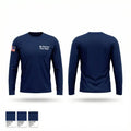 Mt Vernon Fire Dept 6469734 Long Sleeve Performance Shirt - 1
