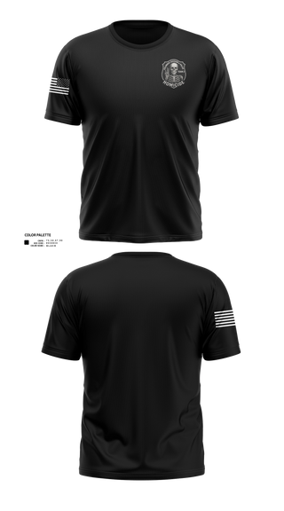 Soft Poly Tee Cotton Like Feel, Homicide Team 3, Police, Teamtime, Team time, sublimation, custom sports apparel, team uniforms, spirit wear, spiritwear, sports uniforms, custom shirts, team store, custom team store, fundraiser sports, apparel fundraiser