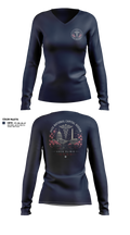 Base NCR Clinic 94066721 Women's Long Sleeve V-neck Shirt - 11