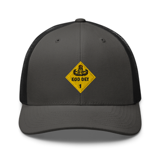 1st EOD DET 18111177 Retro Trucker Hat | Yupoong 6606