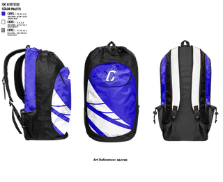 Gear Bag, Cumberland Jr. Clippers Football & Cheer, , Teamtime, Team time, sublimation, custom sports apparel, team uniforms, spirit wear, spiritwear, sports uniforms, custom shirts, team store, custom team store, fundraiser sports, apparel fundraiser