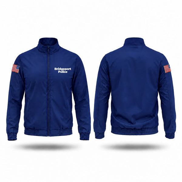 Windbreaker, Bridgeport Police, Police, Teamtime, Team time, sublimation, custom sports apparel, team uniforms, spirit wear, spiritwear, sports uniforms, custom shirts, team store, custom team store, fundraiser sports, apparel fundraiser